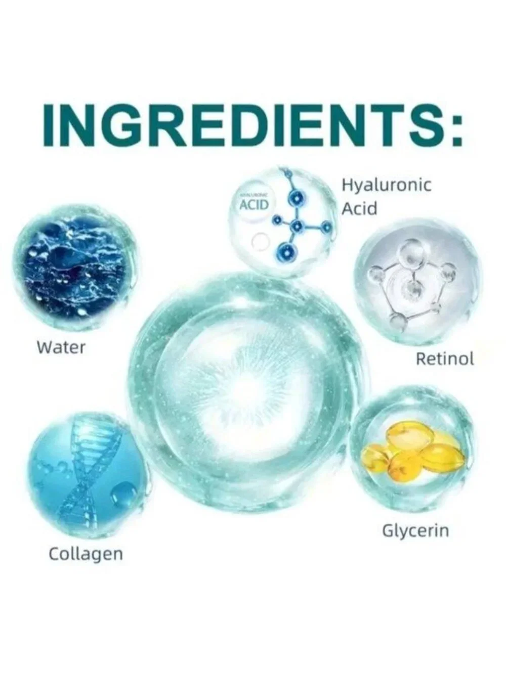 Collagen Retinol Hyaluronic Acid Face & Neck Cream